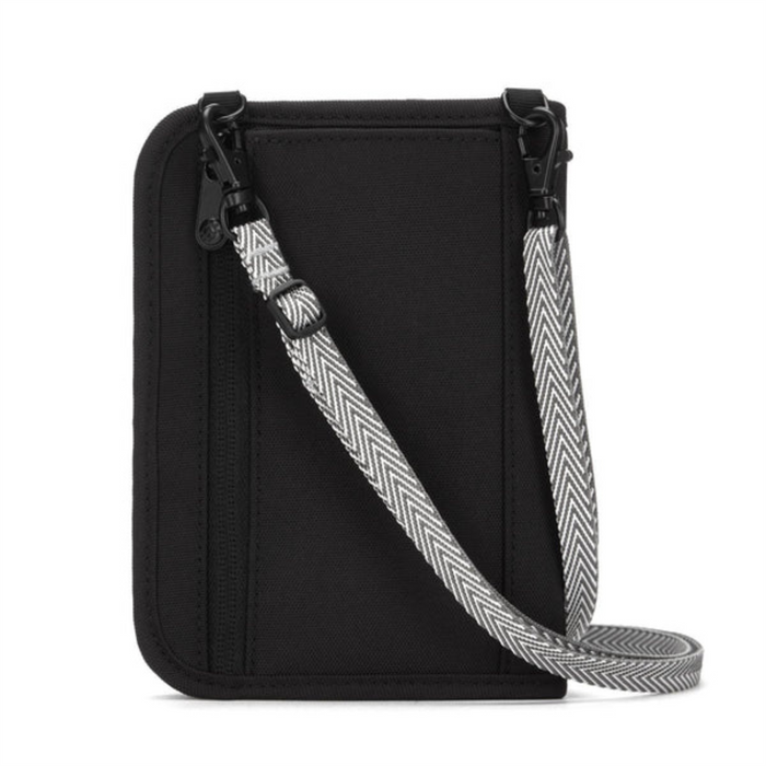 Pacsafe V150 Sac à documents Organisateur compact Antivol Blocage RFID Noir - GoMilitar