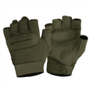 PENTAGON Duty Mechanic 1/2 Fingerless Gloves Breathable Fabric Cuff Elastic