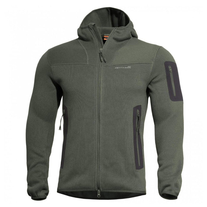 PENTAGON Falcon PRO tactical Sweater army style bodywarmer hoodie knitted fleece - GoMilitar