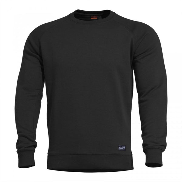 PENTAGON Hawk Blank Round Neck Sweater Comfort Fit Design Flatlock Seams
