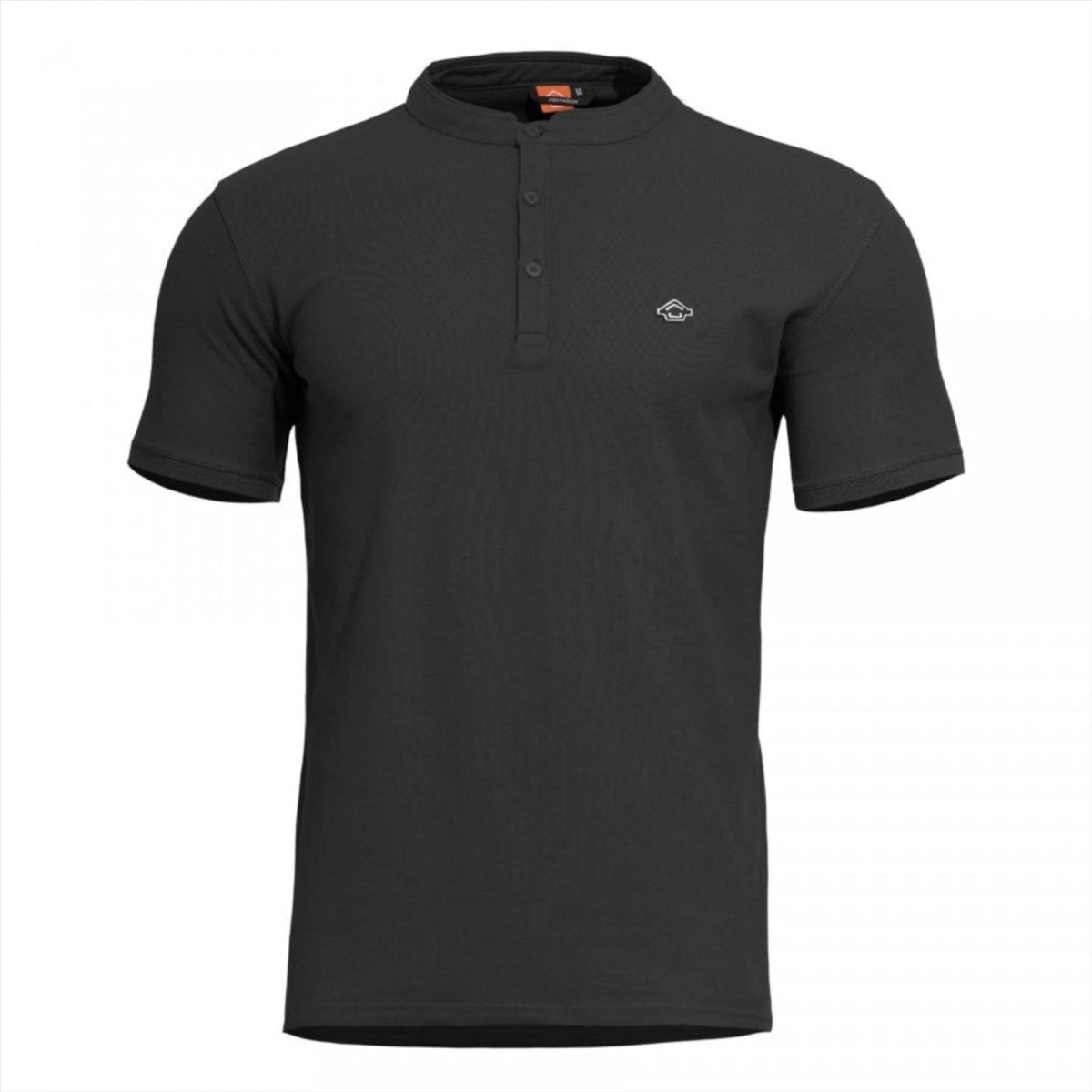 PENTAGON Levantes Henley T-Shirt Piqueut en nid d'abeille Séchage rapide Résistant aux odeurs