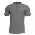 PENTAGON Levantes Henley T-Shirt Piqueut en nid d'abeille Séchage rapide Résistant aux odeurs