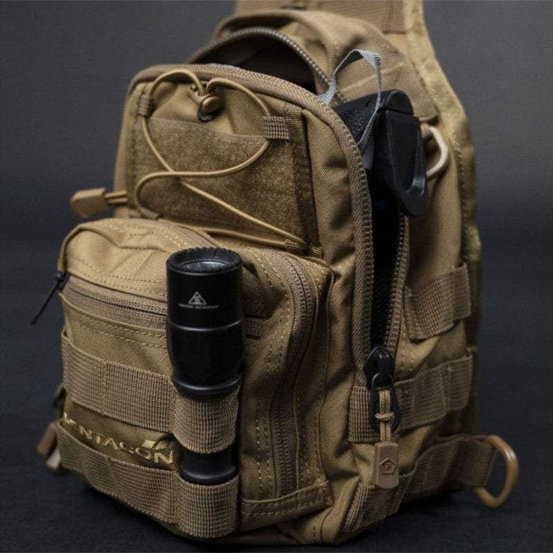 Pentagone UCB 2.0 Sac à poitrine 7L Système de molle compatible Tactical Sling Pack MOLLE