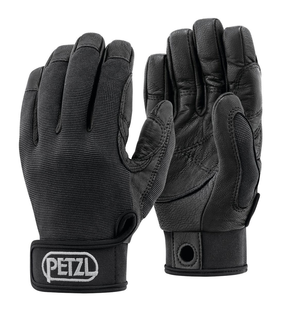 Petzl CORDEX Gants de rappel d'assurage Corde en cuir Travail Escalade Tactique Noir