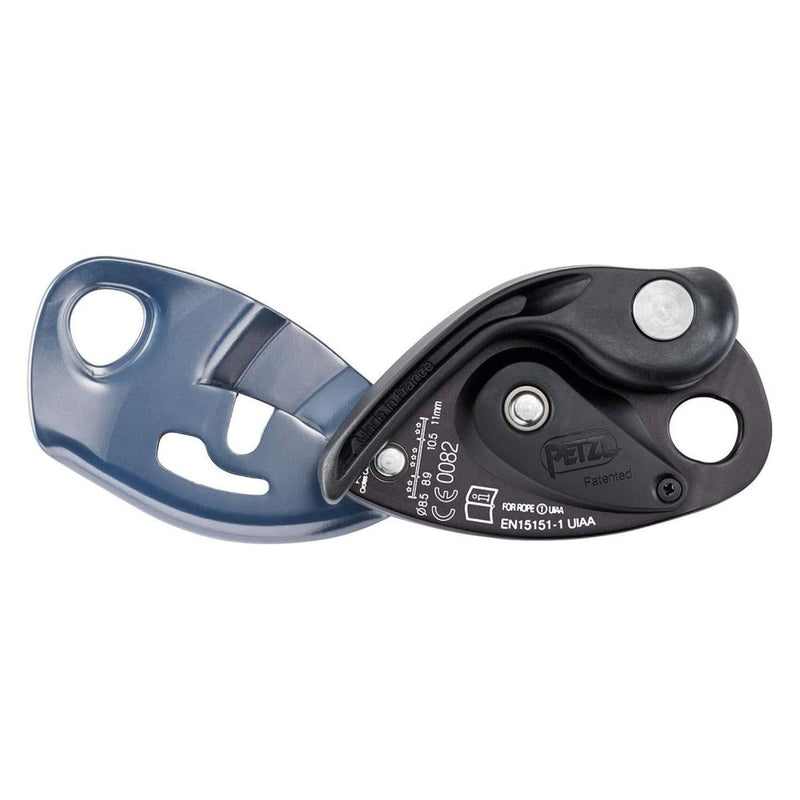 PETZL Grigri Dispositif d'assurage à freinage assisté Equipement d'escalade Aluminium Bleu