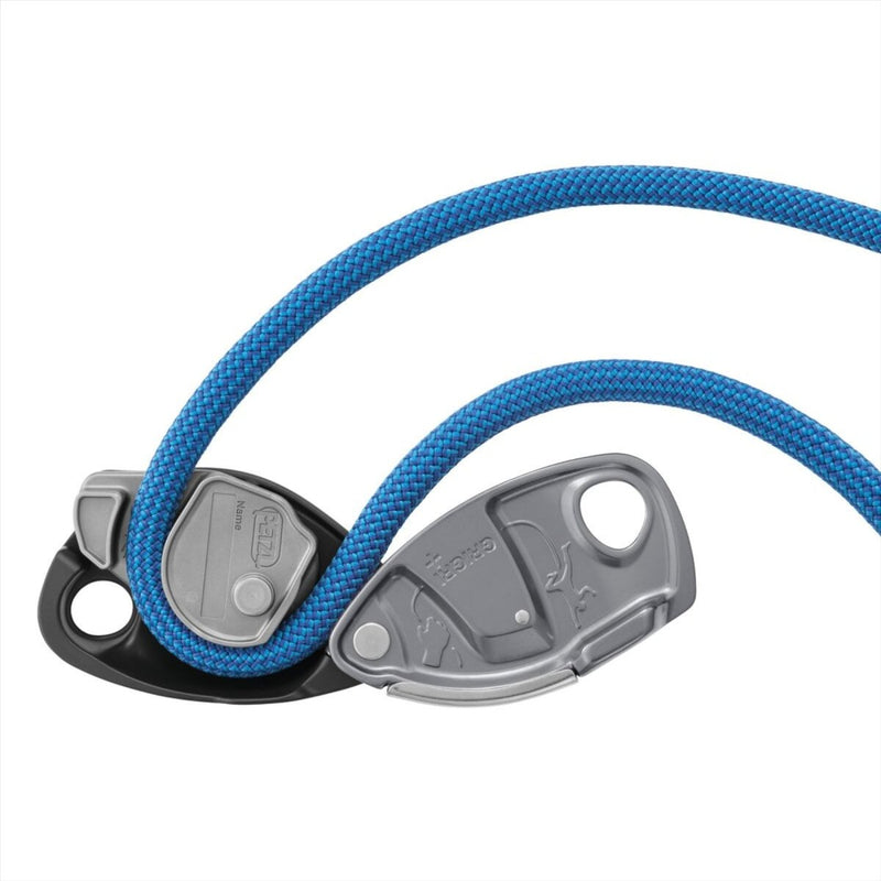 Petzl GRIGRI+ Belay Device Assisted Braking Anti Panic 8.5–11 mm Ropes Orange