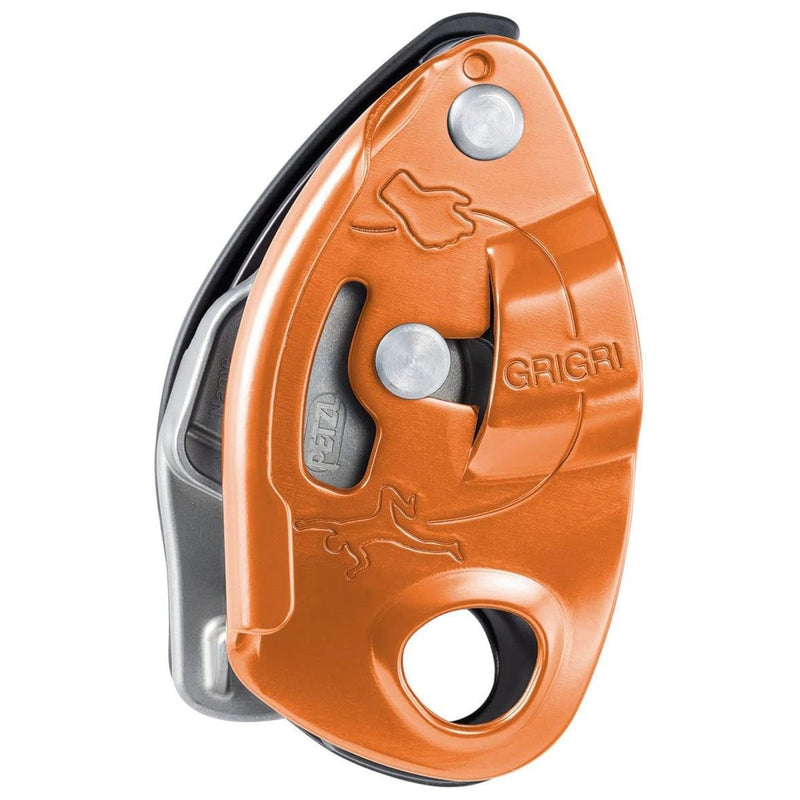 PETZL GRIGRI+ Dispositif d'assurage Freinage assisté Escalade Descente en rappel Orange