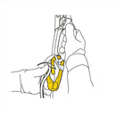 PETZL ROLLCLIP A Mousqueton à Poulette Système Keylock Non Verrouillable Escalade Jaune