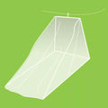 Pharmavoyage moustiquaire de camping Trek 2 protection anti-insectes Blanc