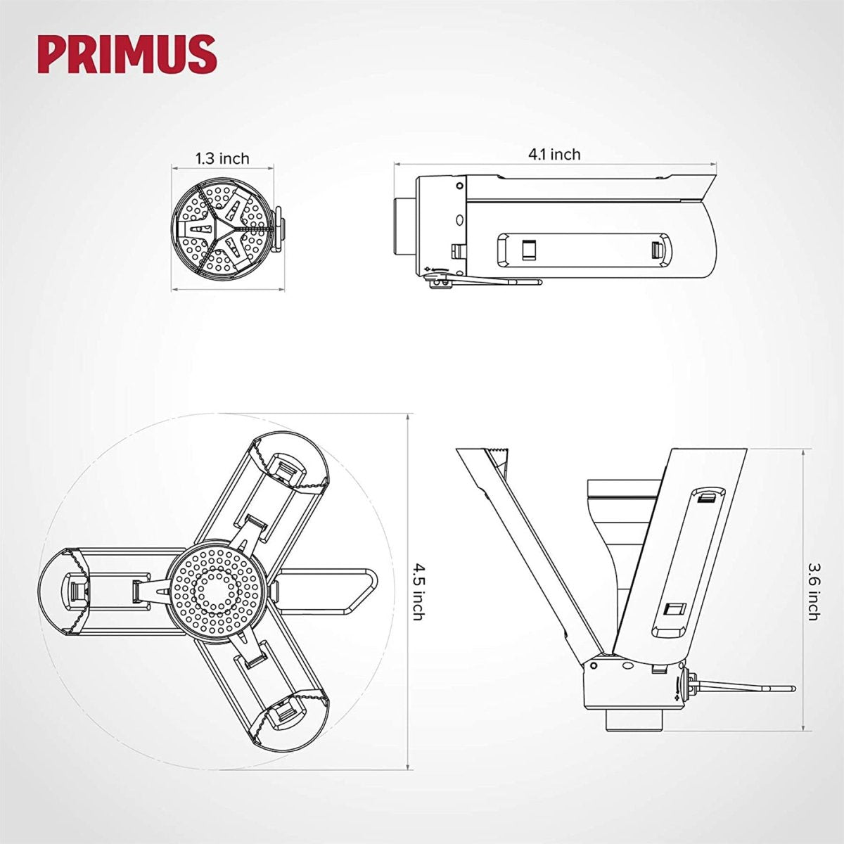 Primus Firestick compact burner stainless steel hiking stove camping cooking