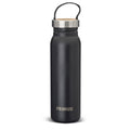 Bouteille Primus Klunken 700 ml en acier inoxydable avec revêtement en poudre noire et bouchon à vis