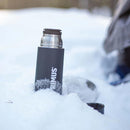 Primus Vacuum Bottle black mate 1 liter 24 hours heat cold retention seal mug - GoMilitar