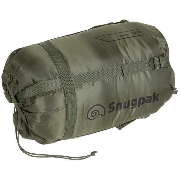 Snugpak Sleeping Bag Sleeper Lite IsoFibre Filling Easy Transport OD Green