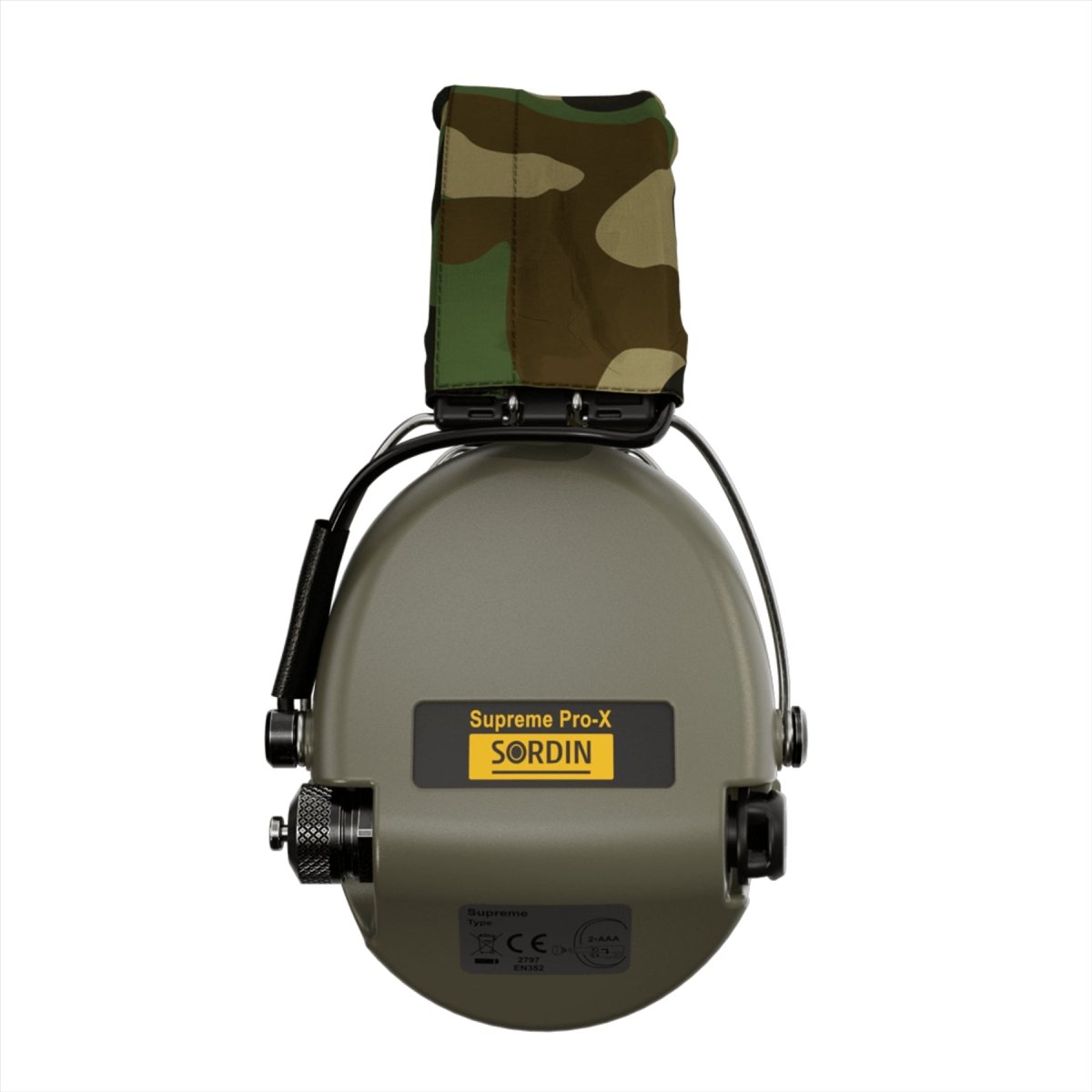 Sordin Supreme Pro-X Protection Auditive SordinHEAR2 4 Profils Audio Woodland