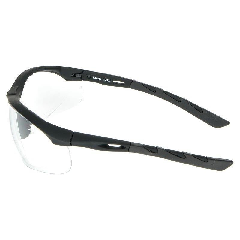 Lunettes de protection tactique de qualité SWISS EYE Lancer, verres transparents antibuée