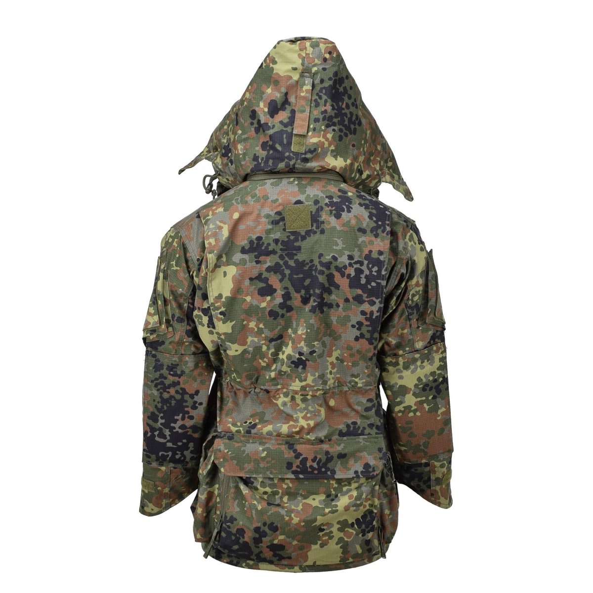 Veste de commando de style militaire de marque TACGEAR, entièrement zippée, ripstop flecktran