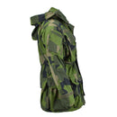 TACGEAR military ripstop commando smock jacket in splinter camo with multiple pockets and reinforced elbows, full zip and hood.