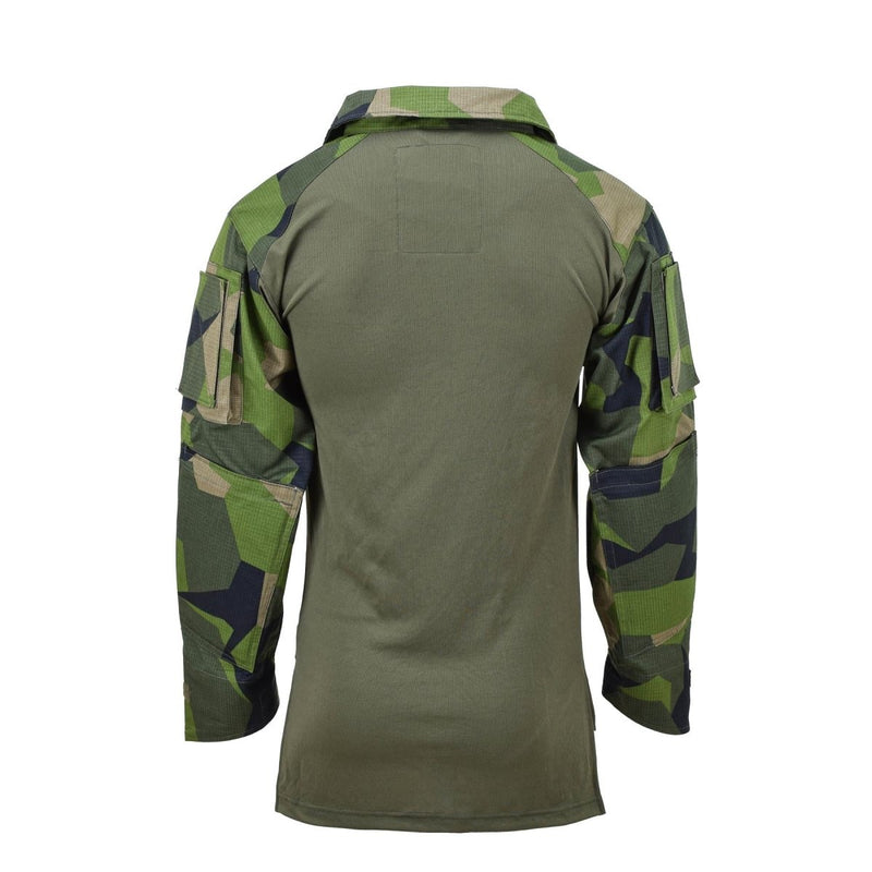 TACGEAR Brand Swedish Military style combat shirts field splinter camo underwear - GoMilitar