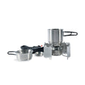 Ensemble de réchaud à alcool Tatonka Kit de cuisine d'extérieur Support de casserole en acier inoxydable