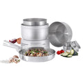 Ensemble de réchaud de camping Tatonka avec brûleur en acier inoxydable et casserole compacte pour l'extérieur