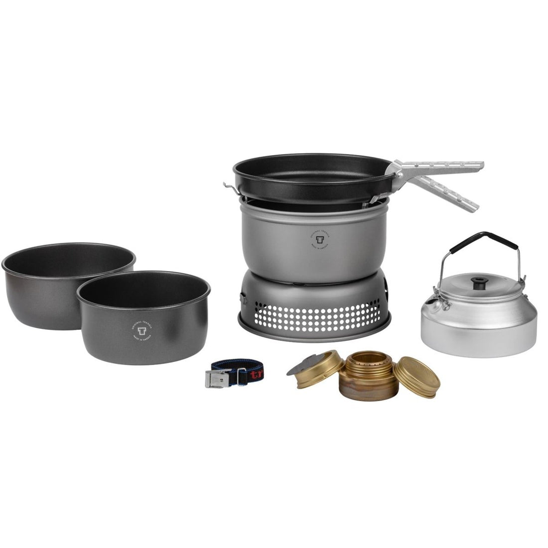 Trangia 1,75L réchaud à essence brûleur à essence batterie de cuisine de randonnée aluminium léger