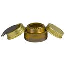 Compact ultralight brass Trangia alcohol burner kit with cap and holder for outdoor cooking up to 1000W power
