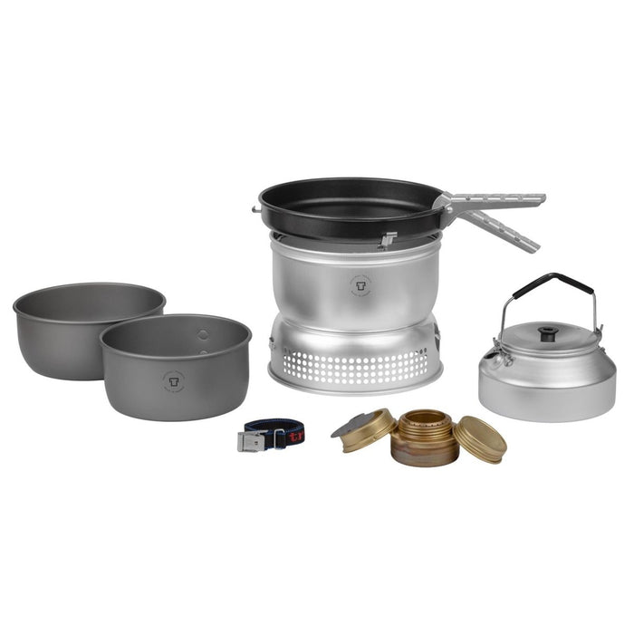 Trangia liquid fuel petrol burner kit stove set hard anodized aluminum compact - GoMilitar