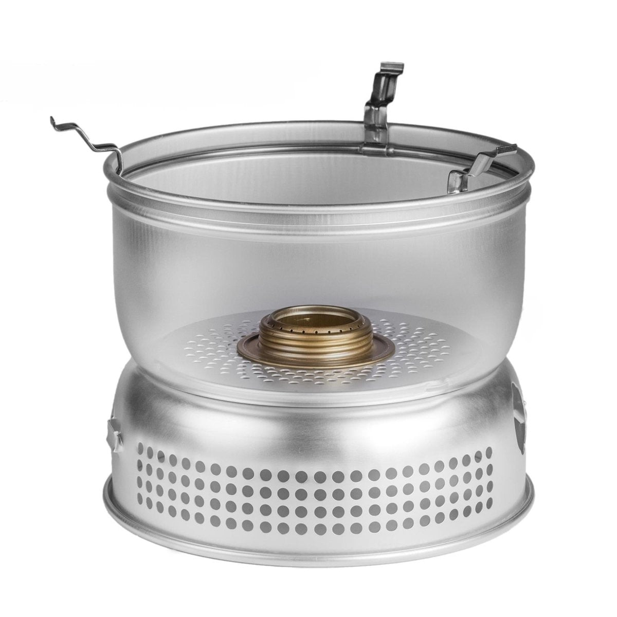 Ensemble de réchaud de camping d'extérieur Trangia en aluminium anodisé dur avec brûleur à combustible léger