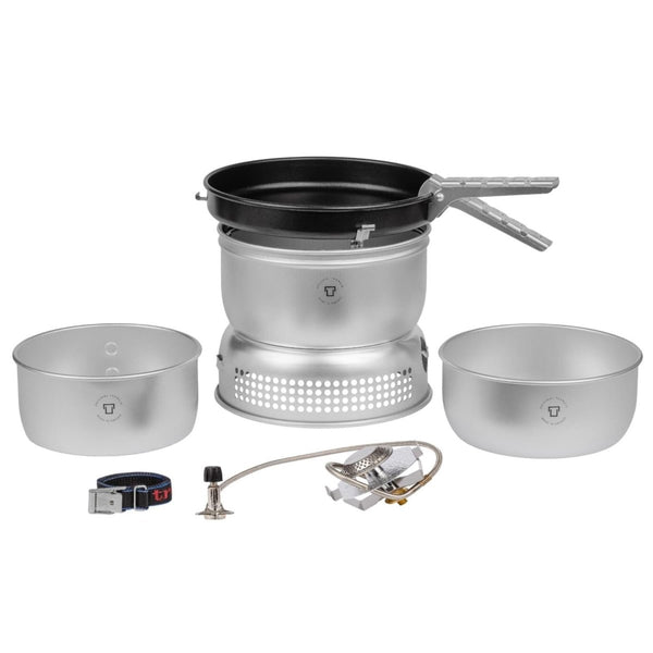Trangia stove set 1.75L pot pan aluminum ultralight outdoor hiking cooking kit - GoMilitar