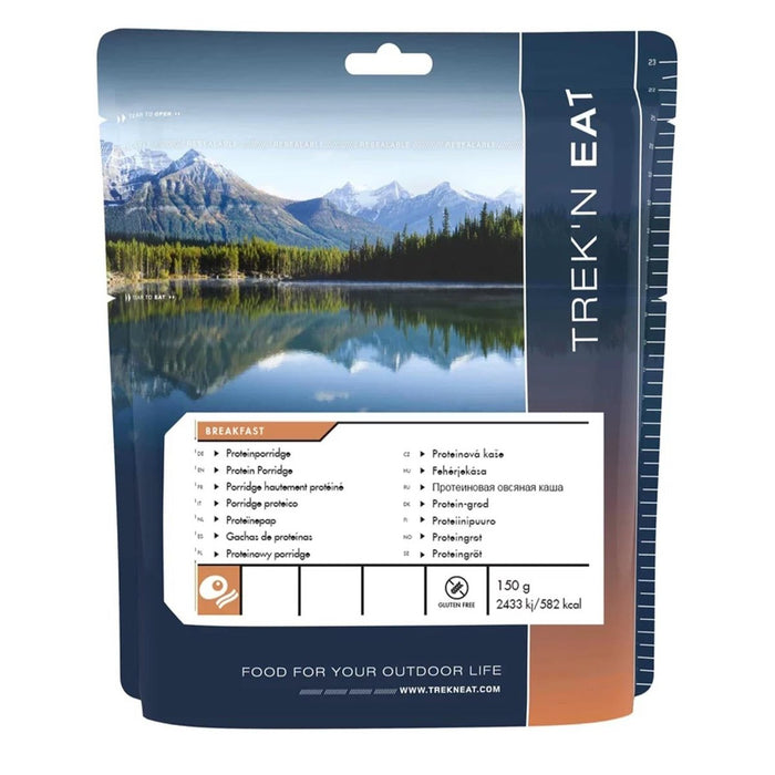 Trek'N Eat Breakfast meal Protein Porridge Dehydrated outdoor camping food - GoMilitar