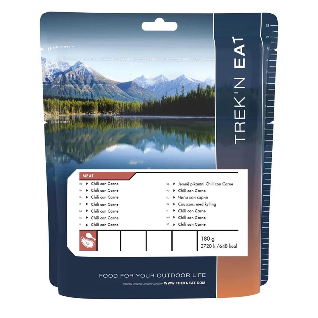 Trek'N Eat Main meal Chili con Carne survival dehydrated trekking camping food