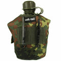 Bouteille d'eau M1 de style cantine de l'armée américaine avec couvercle et clips Alice de l'armée américaine