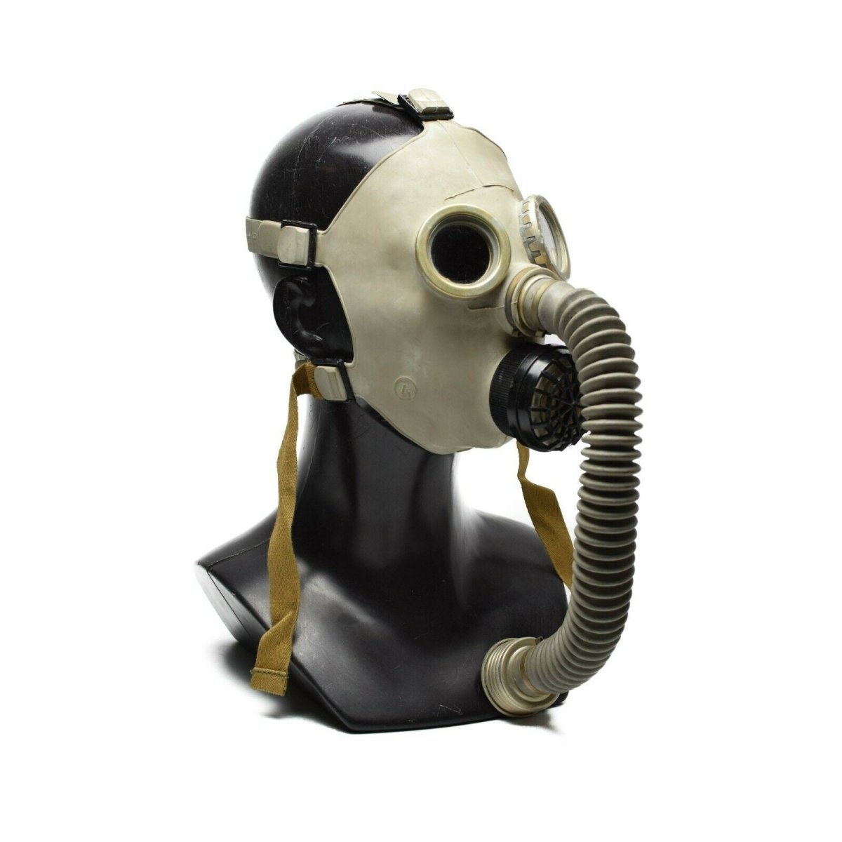 Masque à gaz militaire vintage PDF-7 S2 Tuyau de masque Surplus respiratoire Modèle mis à jour