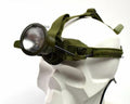 Lampe frontale militaire suédoise vintage Lampe de poche frontale