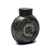 Bouteille d'huile de l'armée finlandaise authentique de la période de la Seconde Guerre mondiale Kit de nettoyage