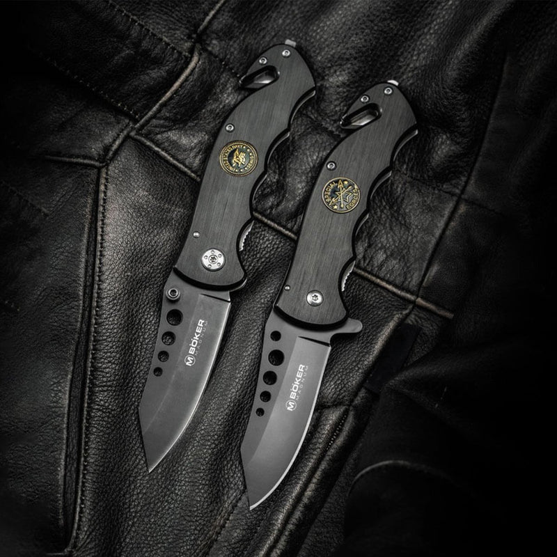 Tactical folding knife EDC glass breaker