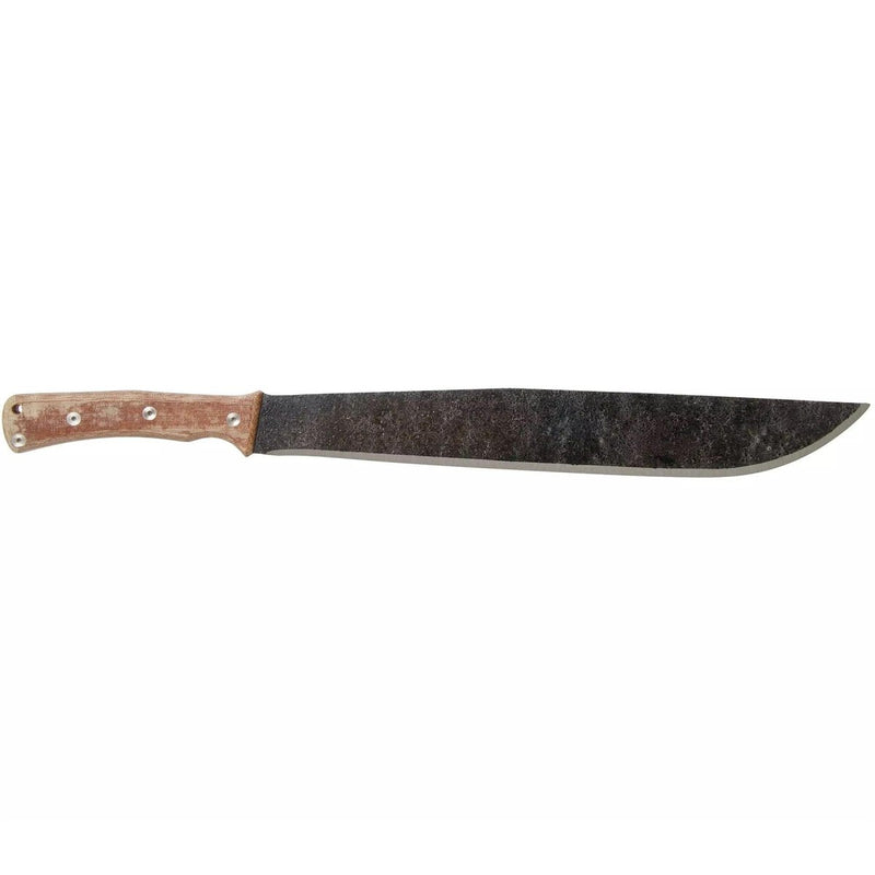 Condor Mountain Pass Machete straight back blade micarta handle leather sheath