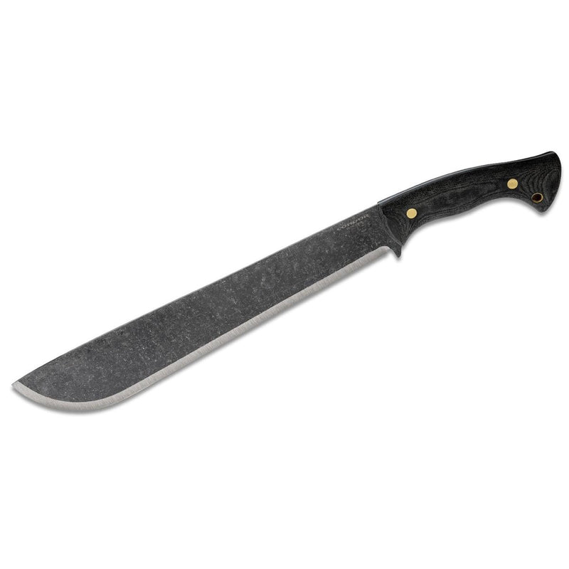 Carbon steel straight machete