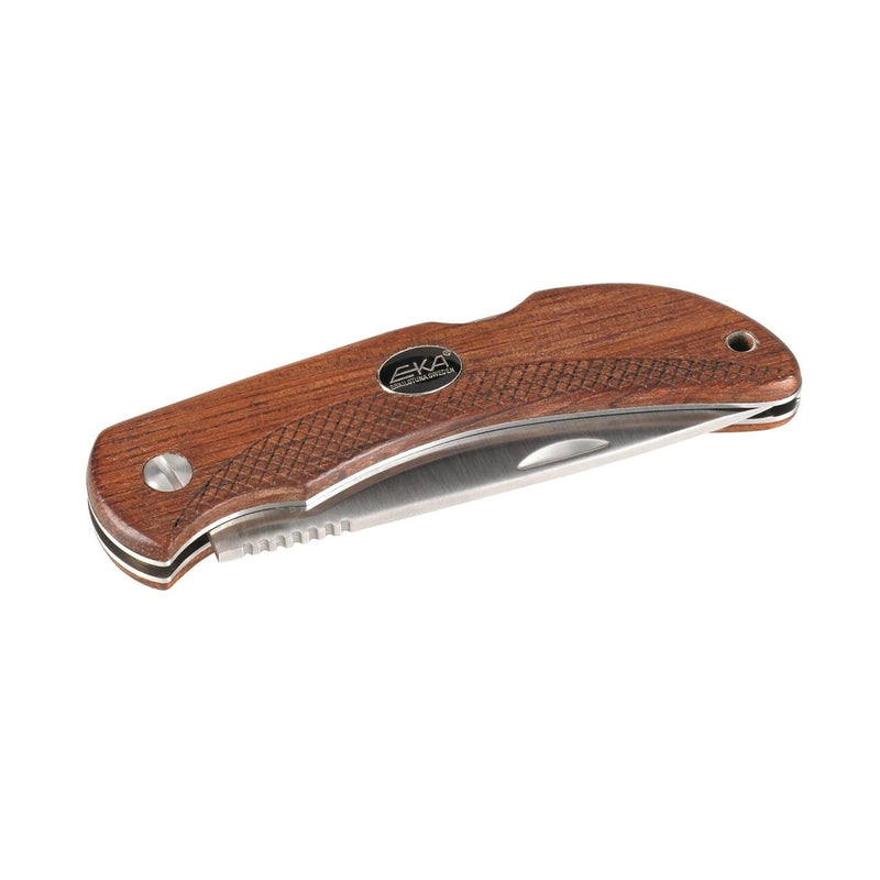 pocket knife brown micarta handle