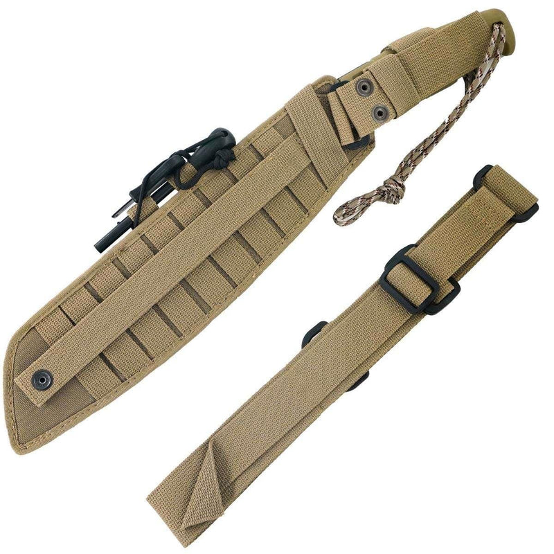 Extrema Ratio KREIOS EXPEDITIONS machete tanto blade fire starter cordura sheath Molle system set Italian machete