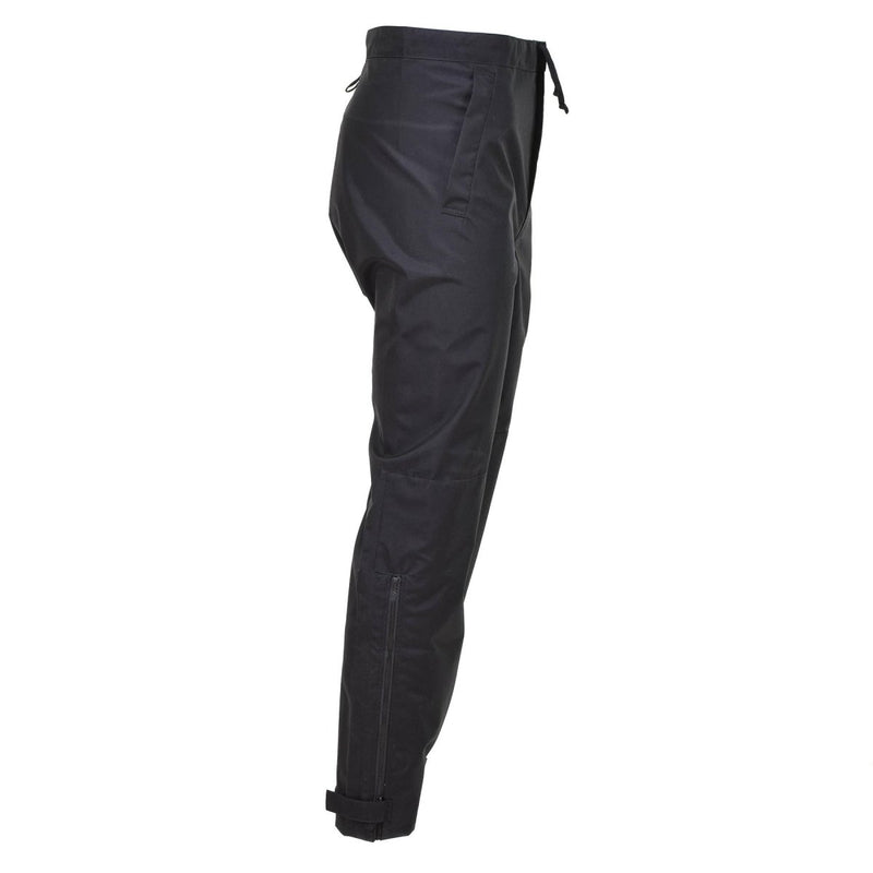 pritish police rain pants black