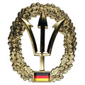 Insigne de béret de l'armée allemande authentique, cocarde, nageurs de combat, forces marines
