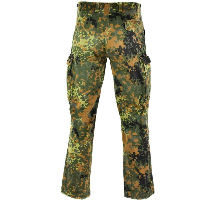 Women's original German military pants flecktarn camouflage lady's field combat tactical army trousers