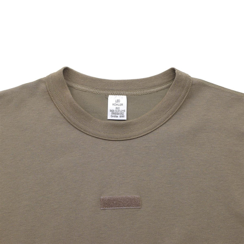 Leo Kohler military T-Shirts army troops uniform base layer top underwear khaki crew neck