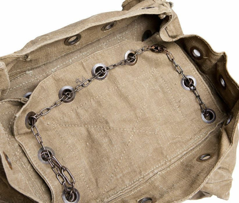 Italian army vintage rucksack mountain Big canvas bag XL size