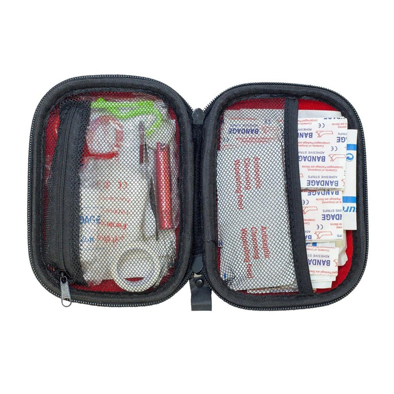 Pharmavoyage Travel first aid kit compact portable medicine box responder bag survival blanket gloves scissors plasters