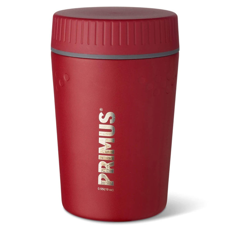 Primus Trailbreak vacuum jug 24H heat retention camping hiking outdoor flask Barn red 550ml