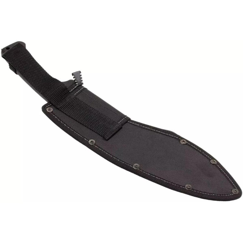 SOGFari Kukri Machete drop point blade 3Cr13 steel Kraton handle nylon sheath durable nylon sheath