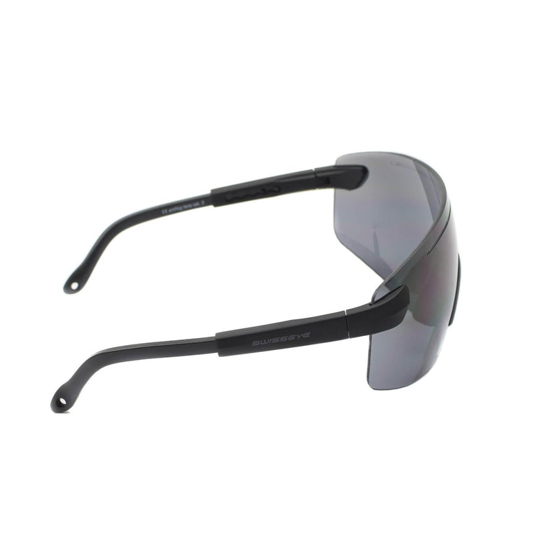 SWISS EYE Shooting eye protection glasses wide anti-fog black lens